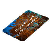 Magnet Flexible Arbre D'Automne Chatoyant Dans L'Aimant Photo Flex (Côté Gauche)