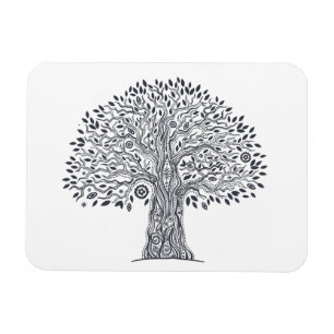 Magnet Flexible Arbre de griffonnage de la vie