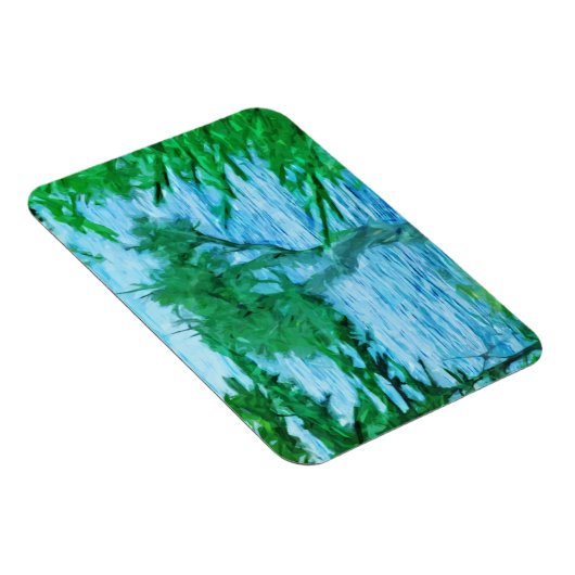 Magnet Flexible Arbre de l'esprit antique en Abstrait (Côté Droit)