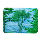 Magnet Flexible Arbre de l'esprit antique en Abstrait (Horizontal)