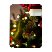 Magnet Flexible Arbre De Noël Aux Bougies (Vertical)