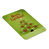 Magnet Flexible Arbre De Noël Avec Chat Et Poissons (Côté Droit)