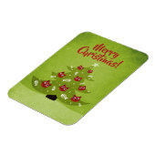 Magnet Flexible Arbre De Noël Avec Chat Et Poissons (Côté Gauche)