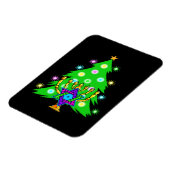 Magnet Flexible Arbre de Noël de Chanukah Menorah (Côté Gauche)