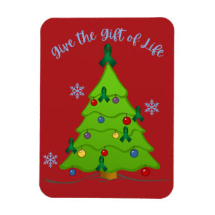 Magnet Flexible Arbre de Noël de sensibilisation au don d'organes 