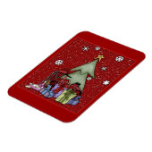 Magnet Flexible Arbre de Noël et cadeaux (Côté Gauche)