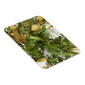 Magnet Flexible Arbre de Noël I Argent et Or (Côté Droit)