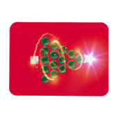 Magnet Flexible Arbre de Noël malachite (Horizontal)
