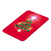 Magnet Flexible Arbre de Noël malachite (Côté Gauche)