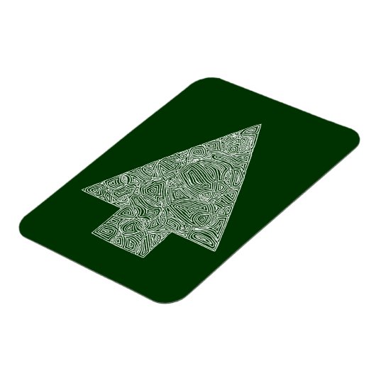 Magnet Flexible Arbre de Noël moderne (Côté Gauche)