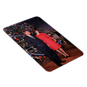 Magnet Flexible Arbre de Noël Président John Kennedy & Jacqueline (Côté Droit)