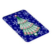 Magnet Flexible Arbre de Noël relié sur Snowflake Blizzard (Côté Droit)