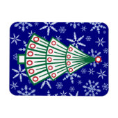 Magnet Flexible Arbre de Noël relié sur Snowflake Blizzard (Horizontal)