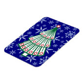 Magnet Flexible Arbre de Noël relié sur Snowflake Blizzard (Côté Gauche)