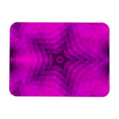 Magnet Flexible Arbre de Noël Silhouette & Étoile violette Dégradé (Horizontal)