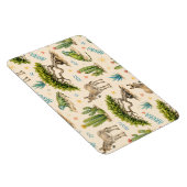 Magnet Flexible Arbre divi d'Aruba, âne, iguane, cactus (Côté Droit)