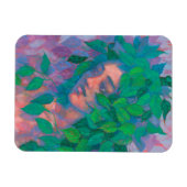 Magnet Flexible Arbre Dryad Spirit Vert Feuilles Surreal Imaginair (Horizontal)