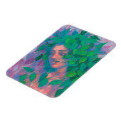 Magnet Flexible Arbre Dryad Spirit Vert Feuilles Surreal Imaginair (Côté Gauche)
