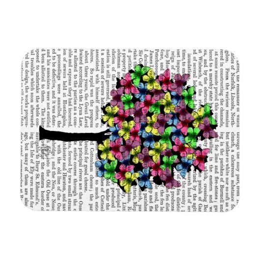 Magnet Flexible Arbre papillon (Horizontal)