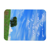 Magnet Flexible Arbre solitaire sur l'aimant naturel à flanc de co (Horizontal)