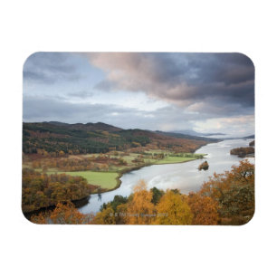 Magnet Flexible Arbres d'automne et Loch Faskally, Pitlochry