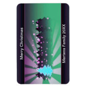 Magnet Flexible Arbres de Noël Nuances de vert Vacances Flexible (Vertical)