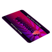 Magnet Flexible Arbres de Noël Nuances de violet vacances Flexible (Côté Droit)