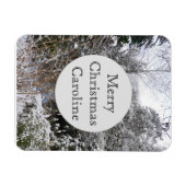 Magnet Flexible Arbres neigeux flexibles (Horizontal)