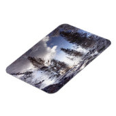 Magnet Flexible Arbres réfléchissant dans l'eau de la flaque de pl (Côté Gauche)