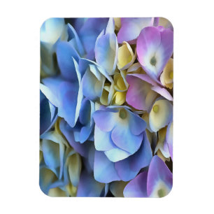 Magnet Flexible Arbuste bleu Hydrangea Arbuste Artistique Bossom