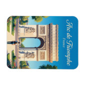 Magnet Flexible Arc de Triomphe France (Horizontal)