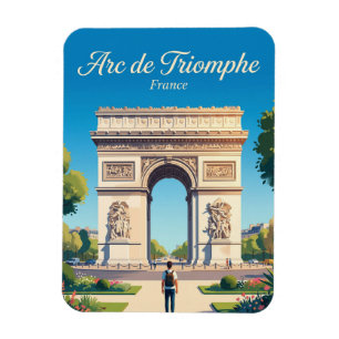 Magnet Flexible Arc de Triomphe France
