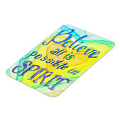 Magnet Flexible Arc-en-ciel Coeurs de l'Esprit de prière (Côté Gauche)