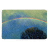 Magnet Flexible Arc-en-ciel complet en style Seurat (Horizontal)