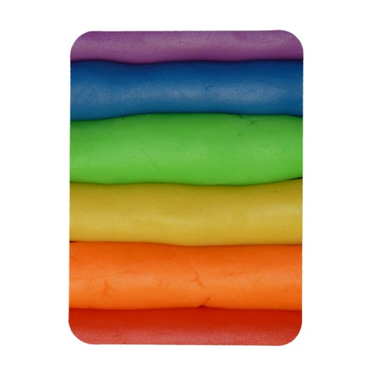 Magnet Flexible Arc-en-ciel de Squishy Dough (Vertical)