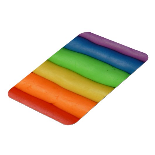 Magnet Flexible Arc-en-ciel de Squishy Dough (Côté Gauche)