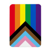 Magnet Flexible Arc-en-ciel Lgbtq drapeau de la diversité gay (Vertical)