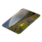 Magnet Flexible Arc En Ciel Sur Un pré Fleuri (Côté Gauche)
