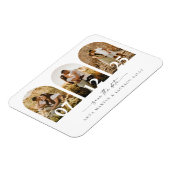 Magnet Flexible Arch Photo Enregistrer La Date Faire-part Carte Ma (Côté Gauche)