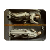 Magnet Flexible Archange Gabriel; La Vierge Annunciate (Horizontal)