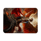 Magnet Flexible Archange guerrier divin Michael (Horizontal)