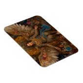 Magnet Flexible Archange Michael assis sur le trône (Côté Droit)