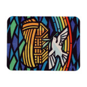 Magnet Flexible Arche de Noé avec Saint-Esprit (Horizontal)