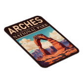 Magnet Flexible Arches Parc National Moab Utah Delicate Arch (Côté Droit)
