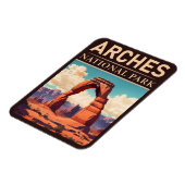 Magnet Flexible Arches Parc National Moab Utah Delicate Arch (Côté Gauche)