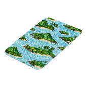 Magnet Flexible Archipel d'îles tropicales (Côté Gauche)