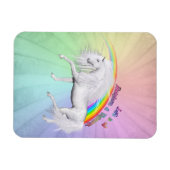 Magnet Flexible Arcs-en-ciel et licornes (Horizontal)