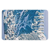 Magnet Flexible Areches Beaufort Station de ski (Horizontal)