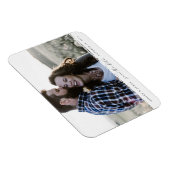 Magnet Flexible Arête de brosse Enregistrer la date (Côté Droit)