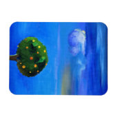 Magnet Flexible Argent au-dessus de l'Orange Tree 2012 (Horizontal)